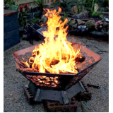Hexagonal Heavy Duty Fire Pit