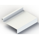 Shelf - Hang Bar Mount - W400xD200 - Pearl White