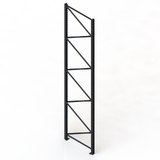 Add Bay - Pallet Rack - H5000xD1220 - 1 x Frame - Matte Black