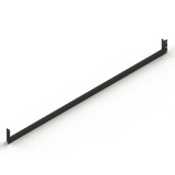 Step Beam - W2760xH80 - Reverse Lug - 3 x Lug 1.5 Tonne Capacity - Matte Black