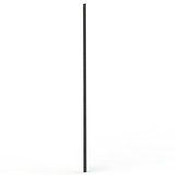 Post - Upright - H6000XW90XD72 - Pallet Rack Post - Coffin Hole - Matte Black
