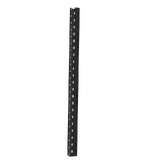 Post - Upright - H1600 - Pallet Rack Post - Coffin Hole - Matte Black