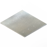 Shelf - Heavy Duty - W908xD1015xT25 - for D1067 Rack  - for Step Beam - w/. 5 x HD Stiffeners - w/. Holes for Wire Fence - Hammer Grey